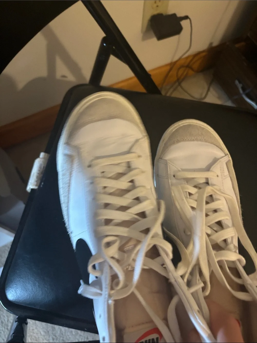 Nike clean white